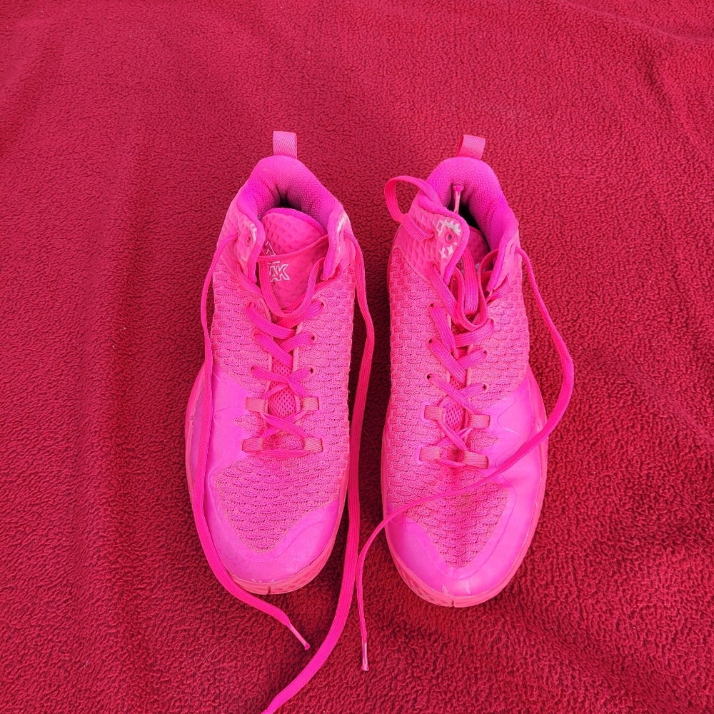 Peak High Top Mens Basketball Shoes Streetball Master Breathable, Pink